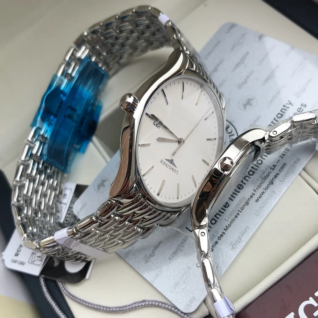 Longines Silver Dial — photographed off the sweep