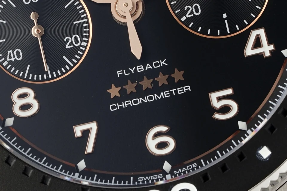 Longines Spirit 42mm — photographed off the sweep
