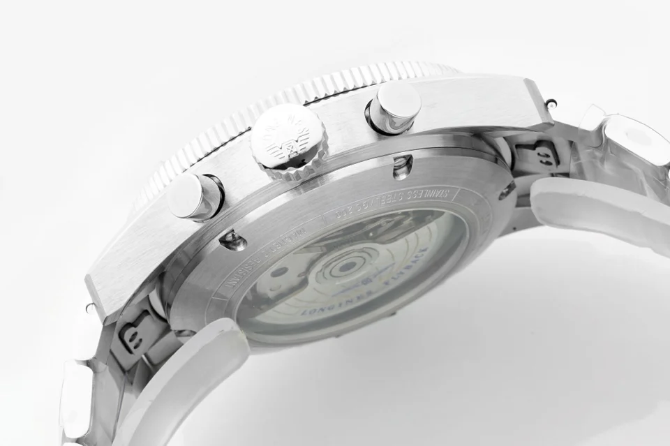 Longines Spirit 42mm — photographed off the sweep