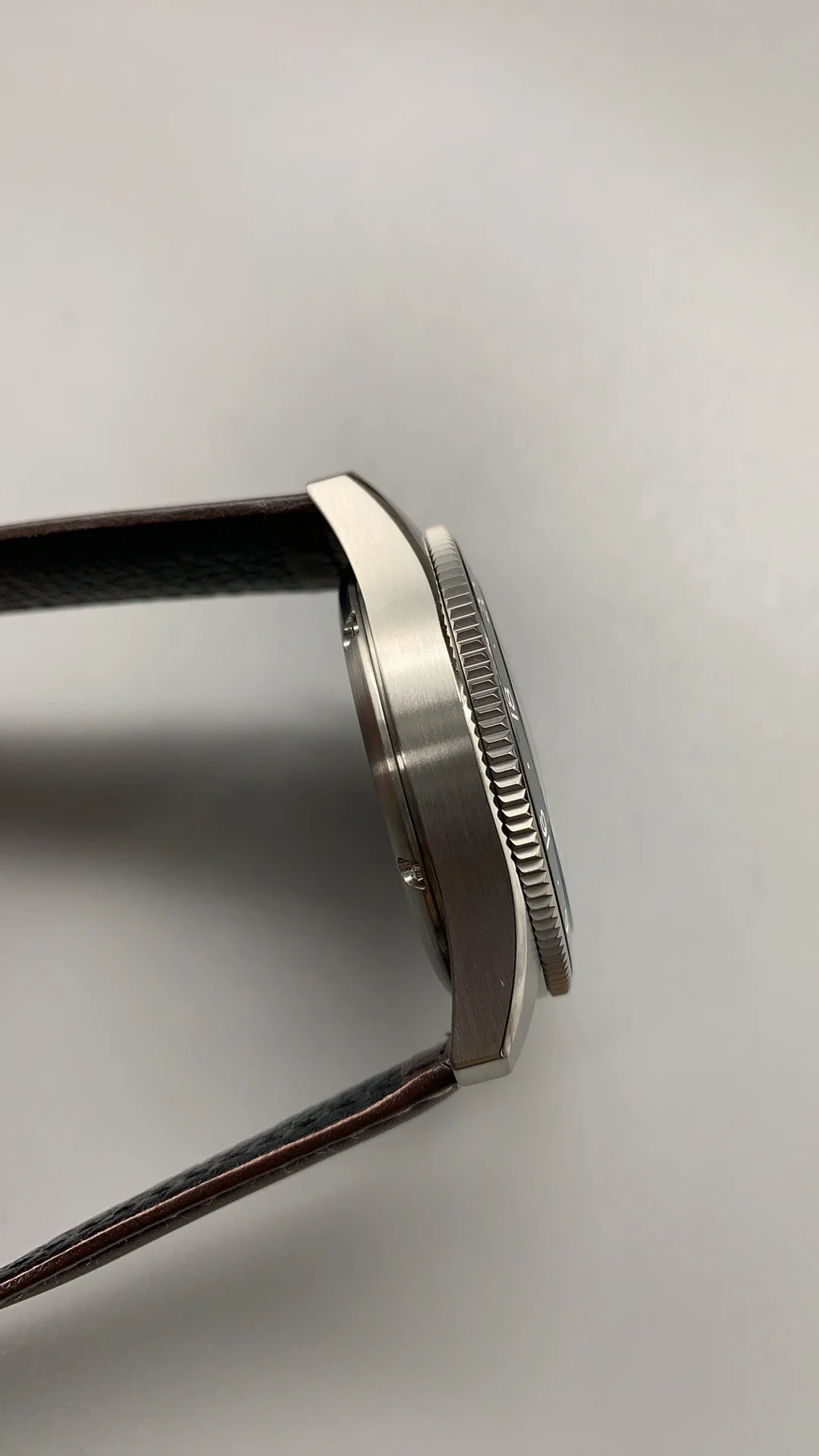 Longines Spirit 43mm — photographed off the sweep