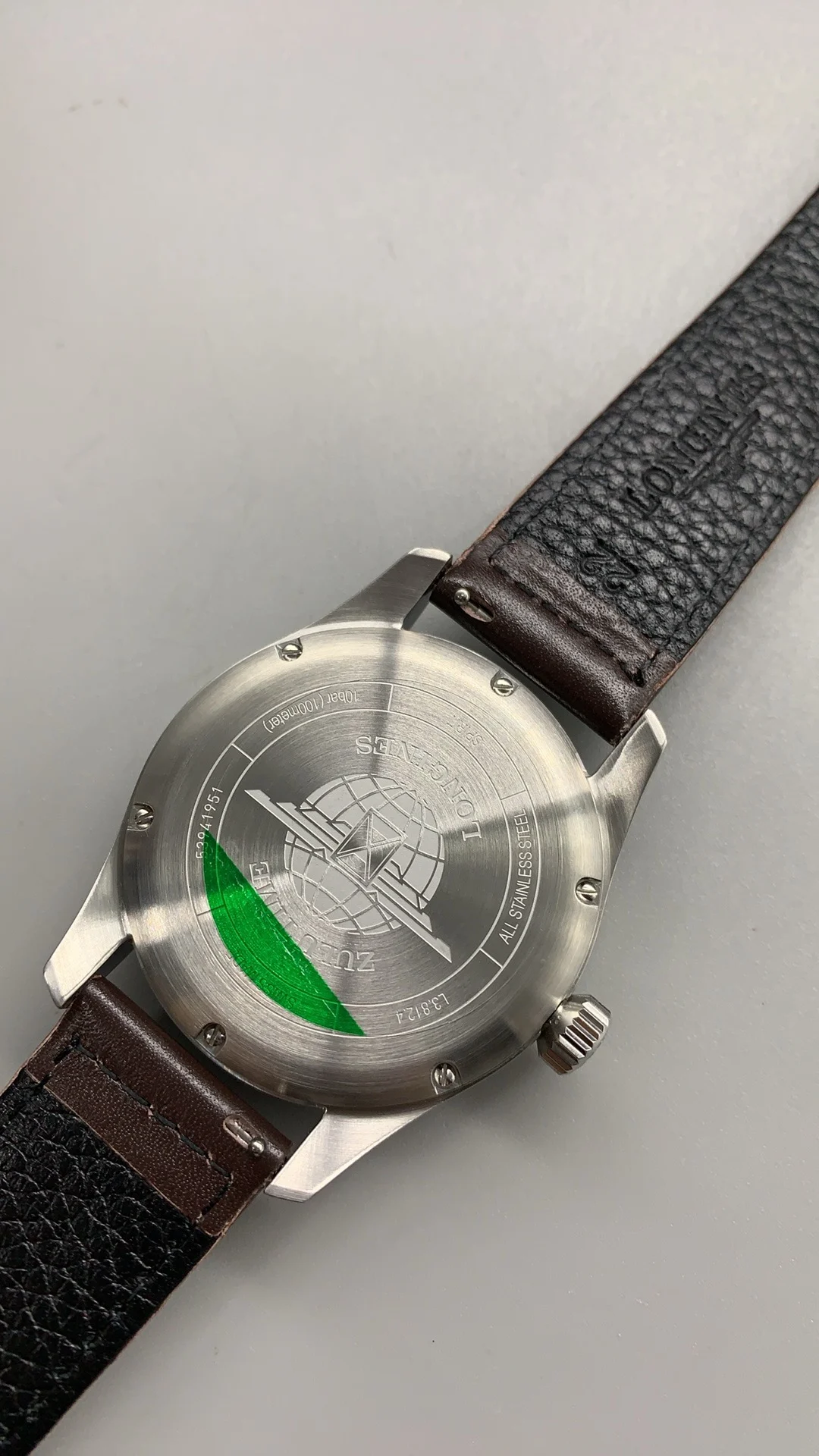 Longines Spirit 43mm — photographed off the sweep