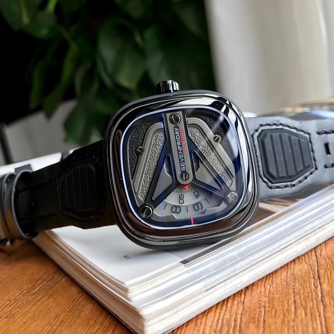 Longines Spirit Black Dial — photographed off the sweep