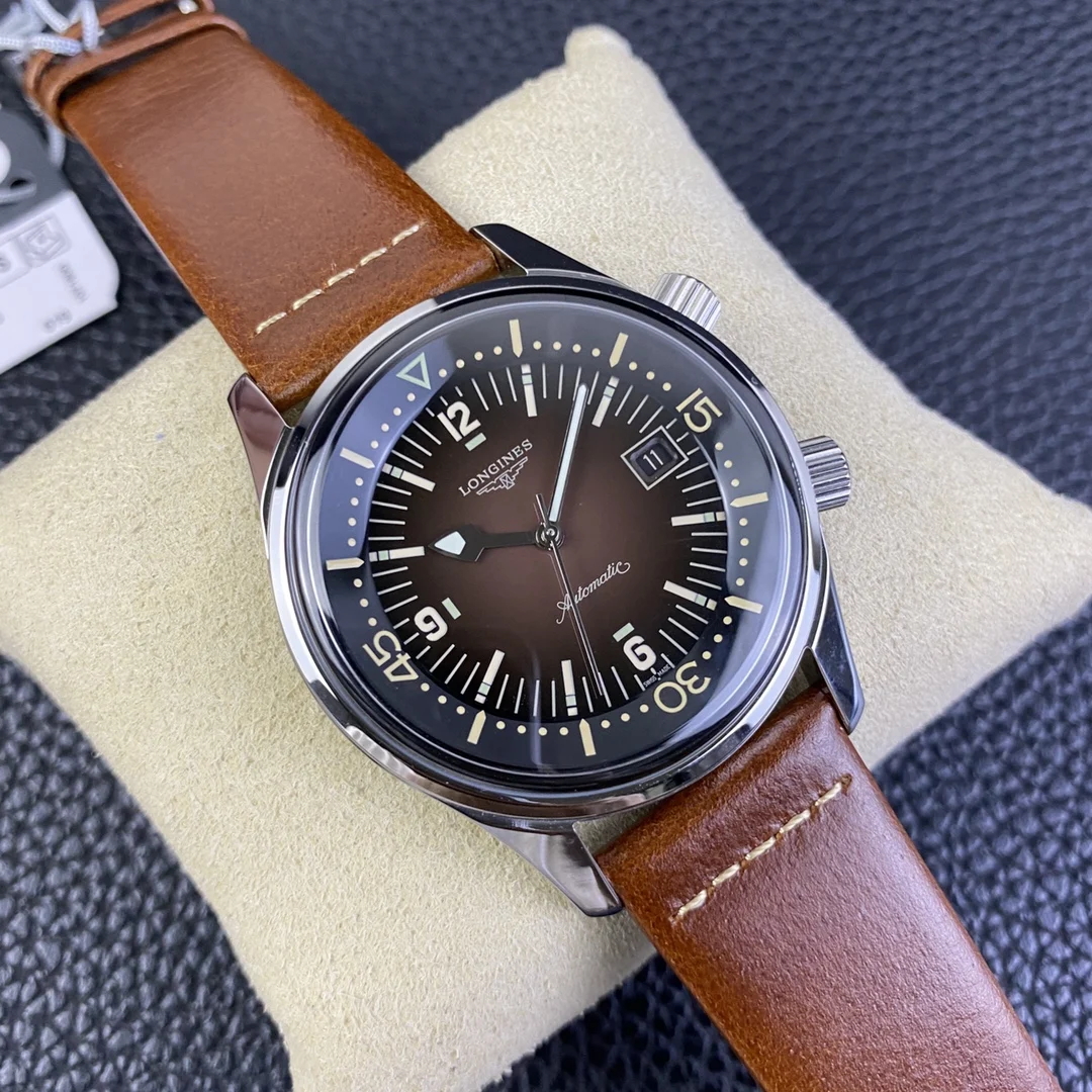 Longines Spirit Bronze — photographed off the sweep