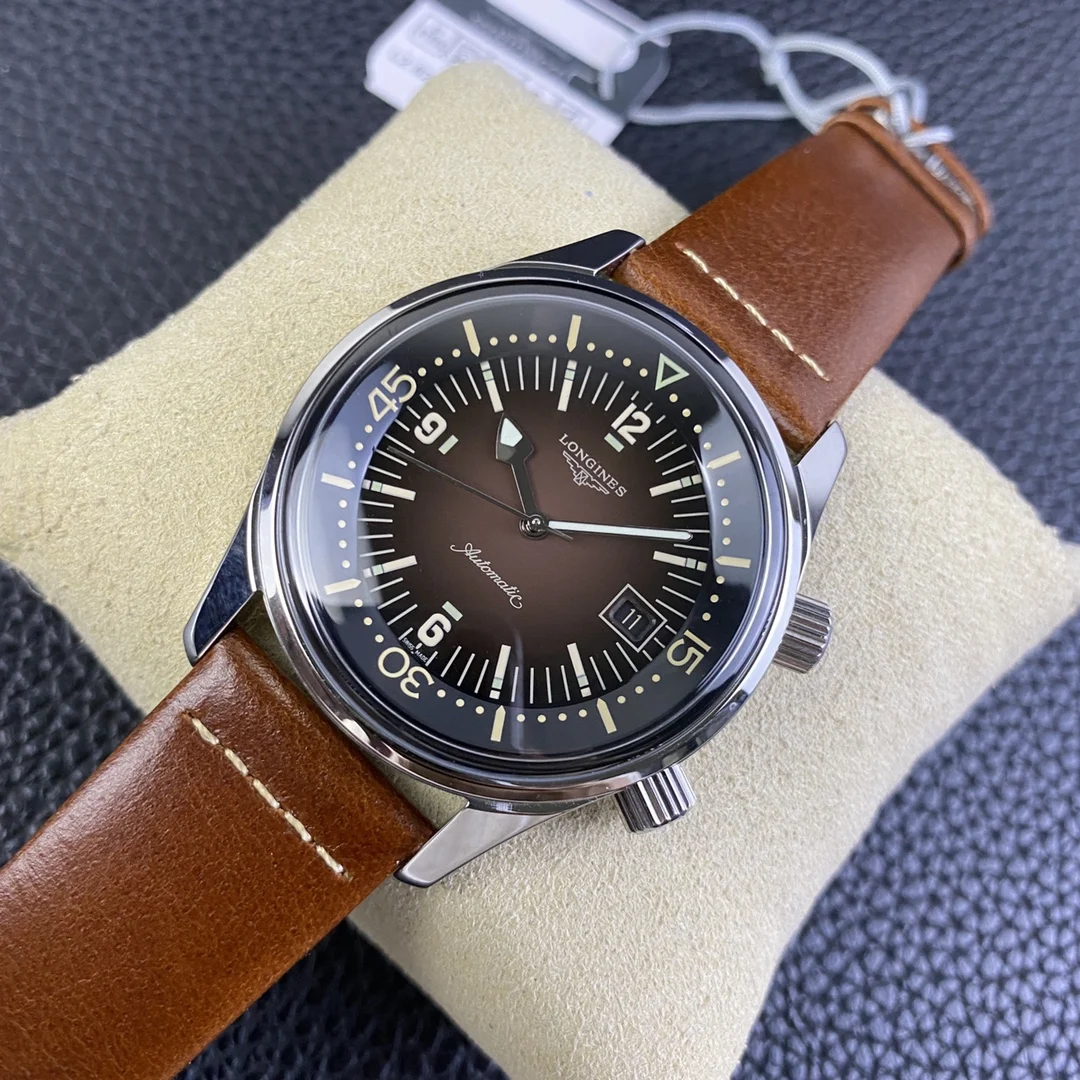 Longines Spirit Bronze — photographed off the sweep