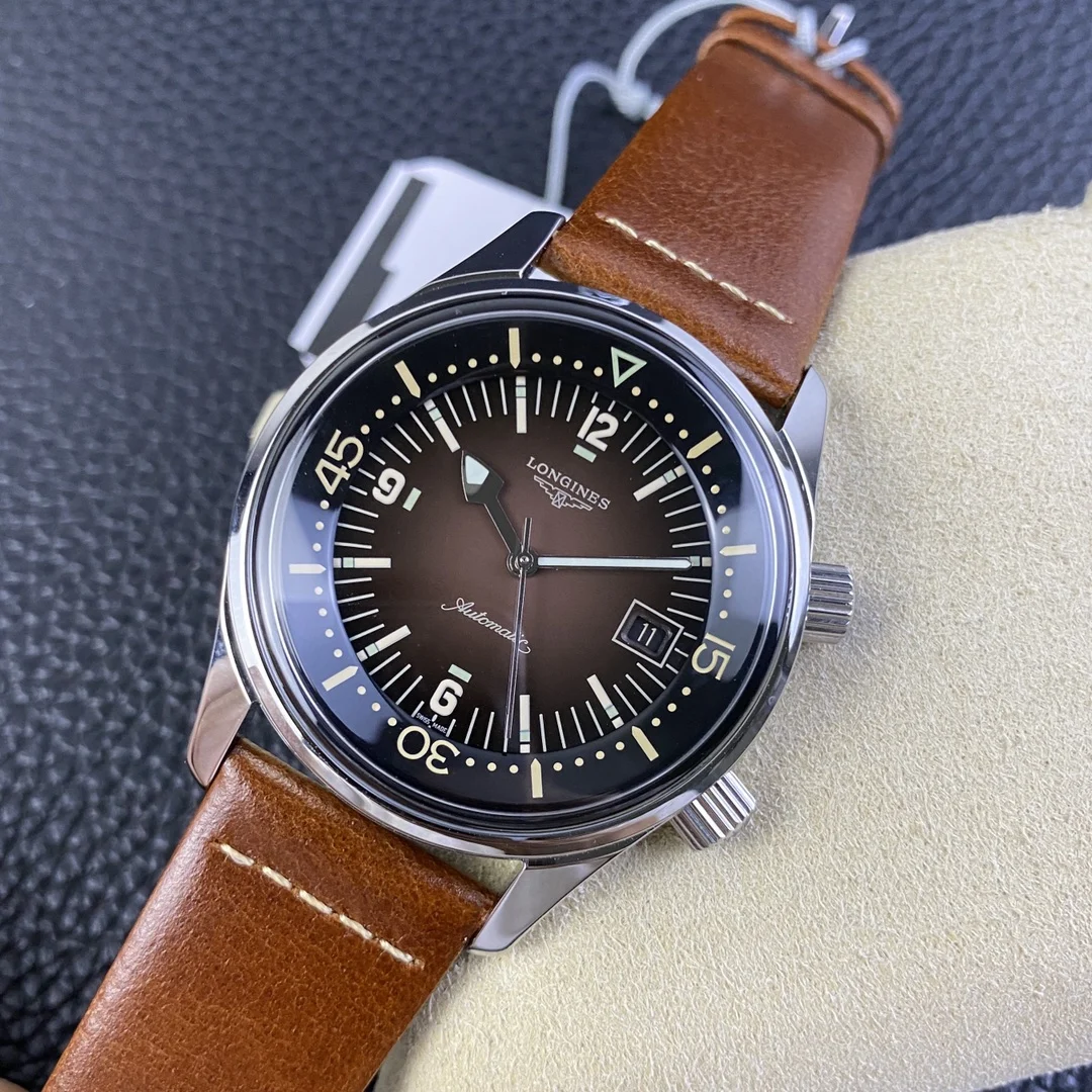 Longines Spirit Bronze — photographed off the sweep