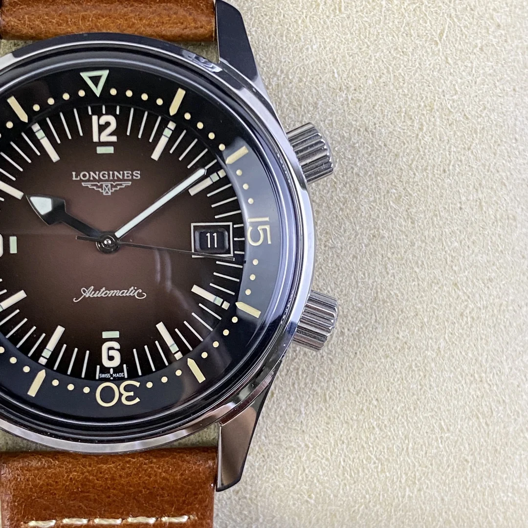 Longines Spirit Bronze — photographed off the sweep
