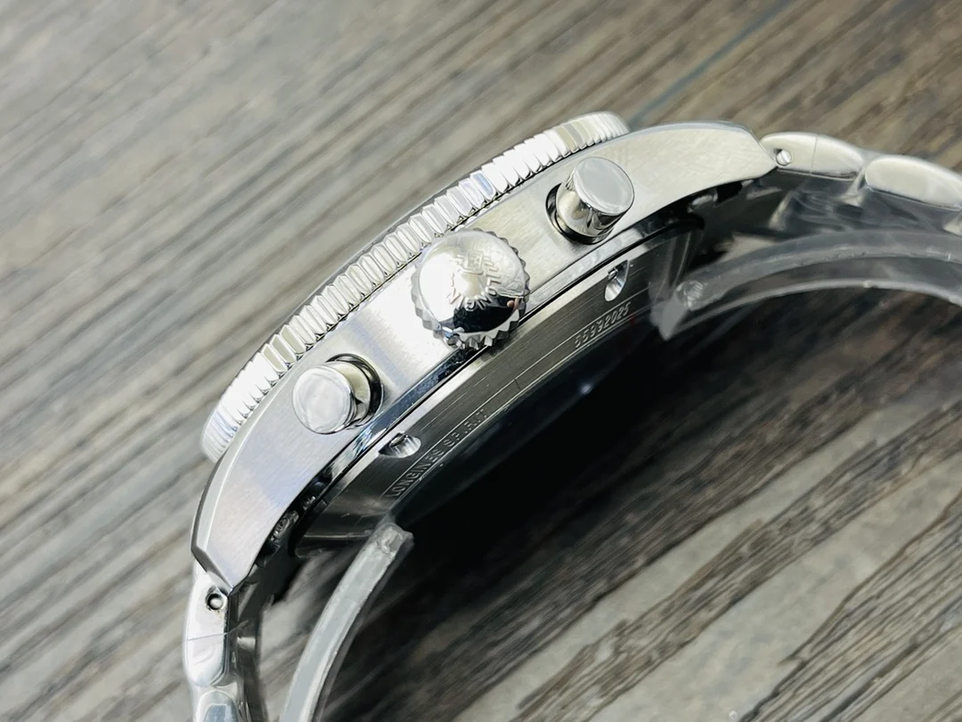 Longines Spirit Ceramic Blue Dial — photographed off the sweep