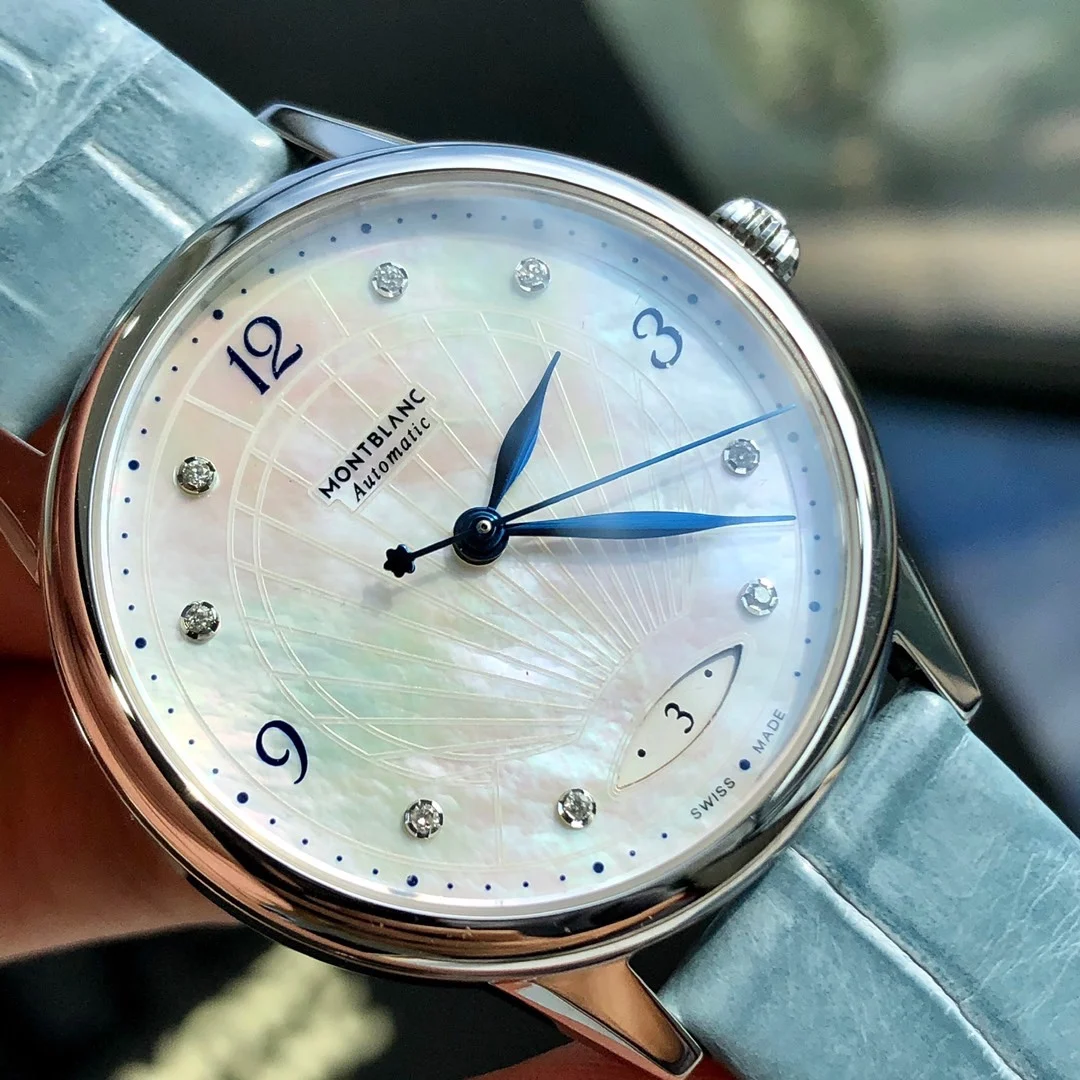 Longines Spirit Diamond-Set — photographed off the sweep