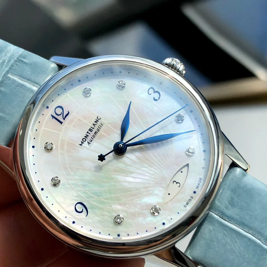 Longines Spirit Diamond-Set — photographed off the sweep