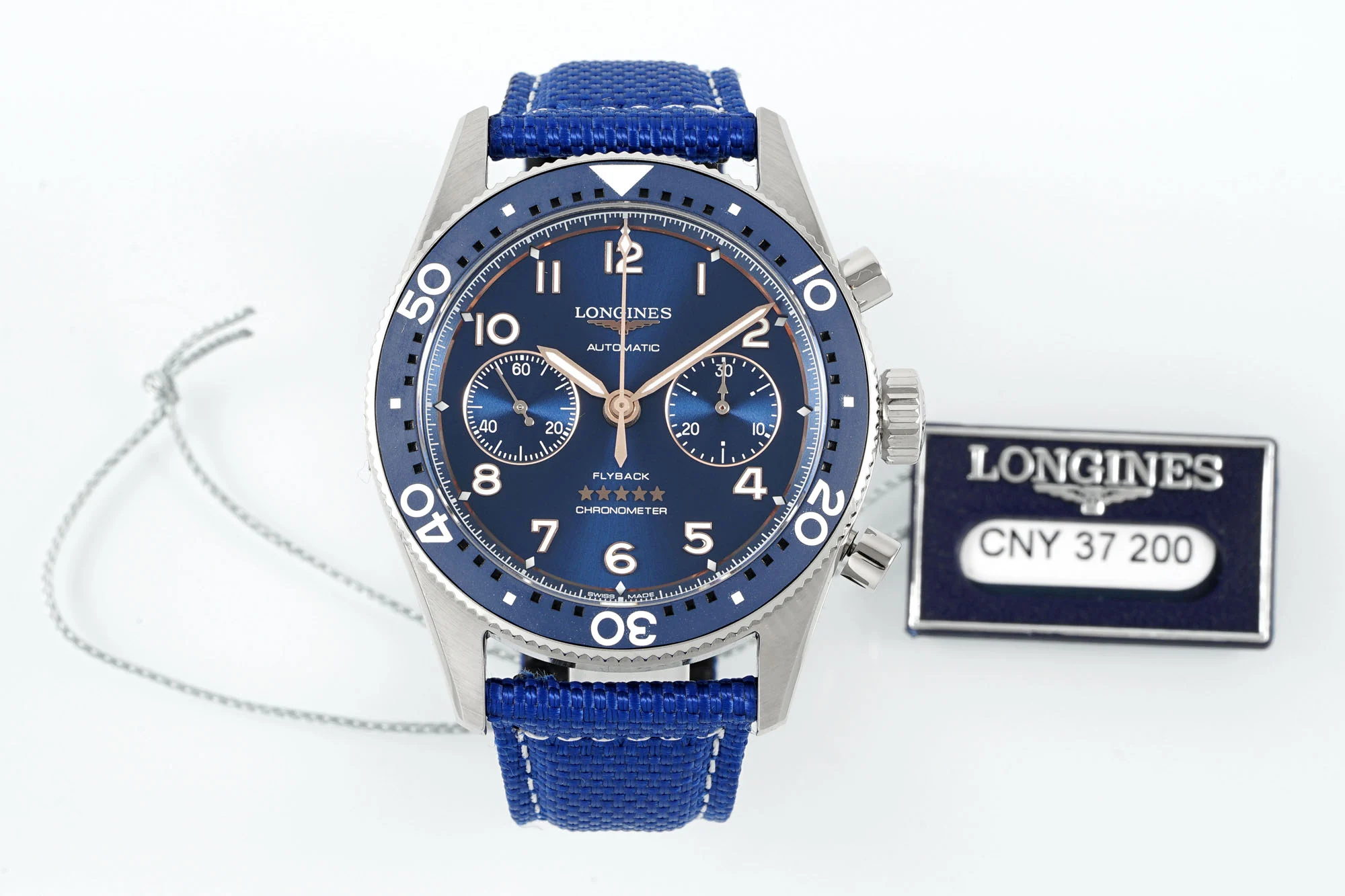 Longines Spirit Steel Blue Dial