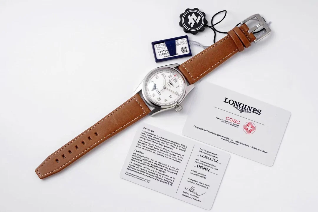 Longines Spirit Steel — photographed off the sweep