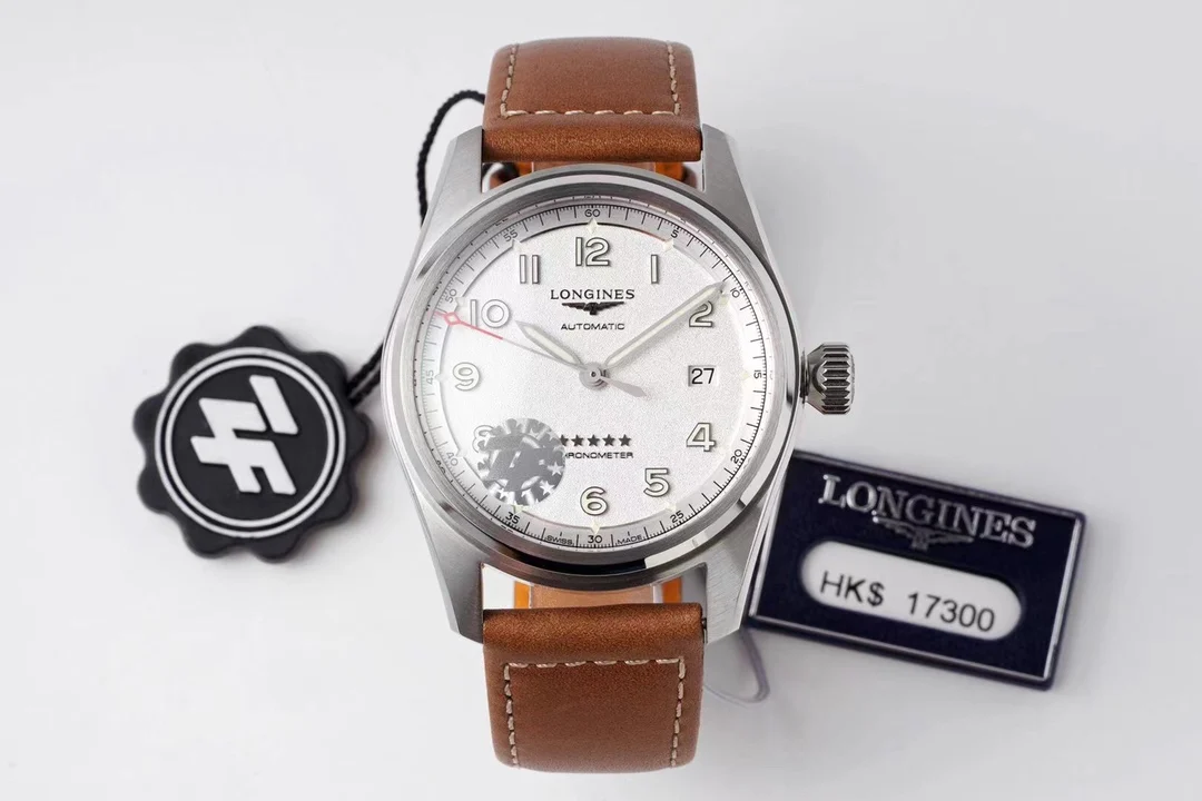 Longines Spirit Steel — photographed off the sweep
