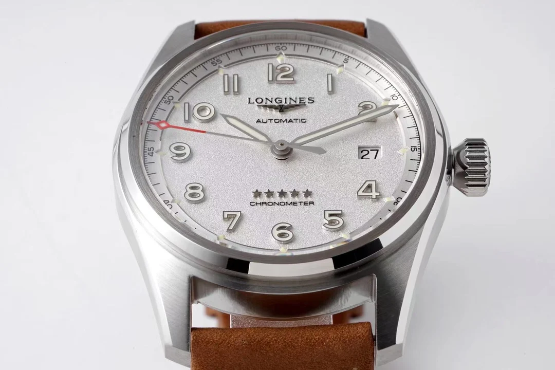Longines Spirit Steel — photographed off the sweep