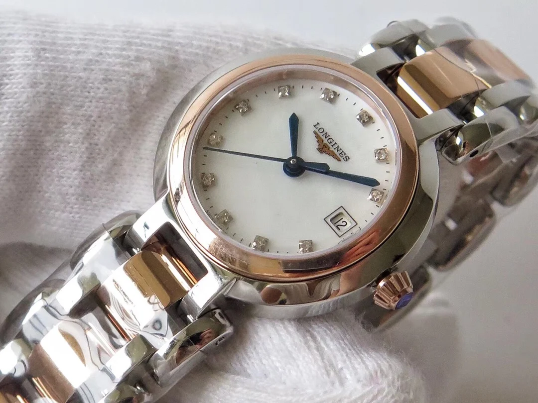 Longines Steel 26.5mm — photographed off the sweep