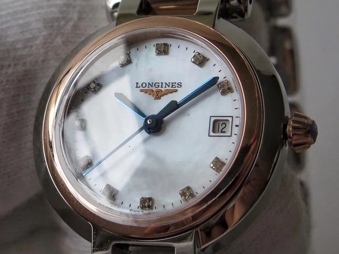 Longines Steel 26.5mm — photographed off the sweep