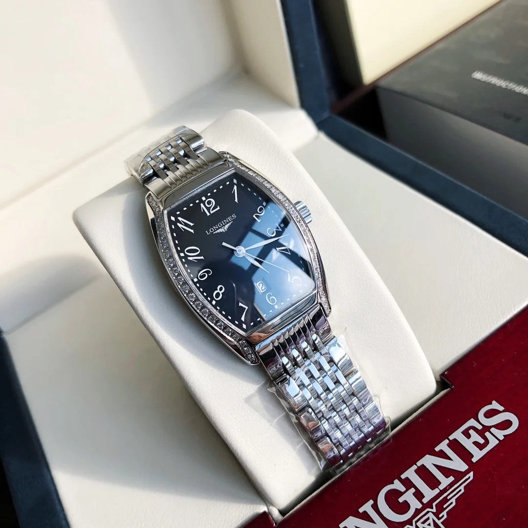 Longines Steel 30.6mm — photographed off the sweep