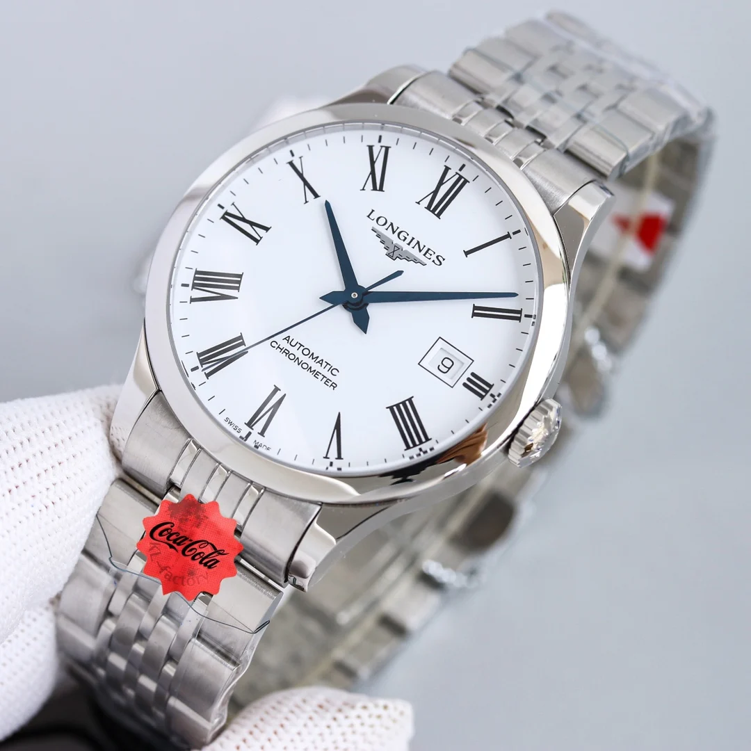 Longines Steel 40mm — photographed off the sweep
