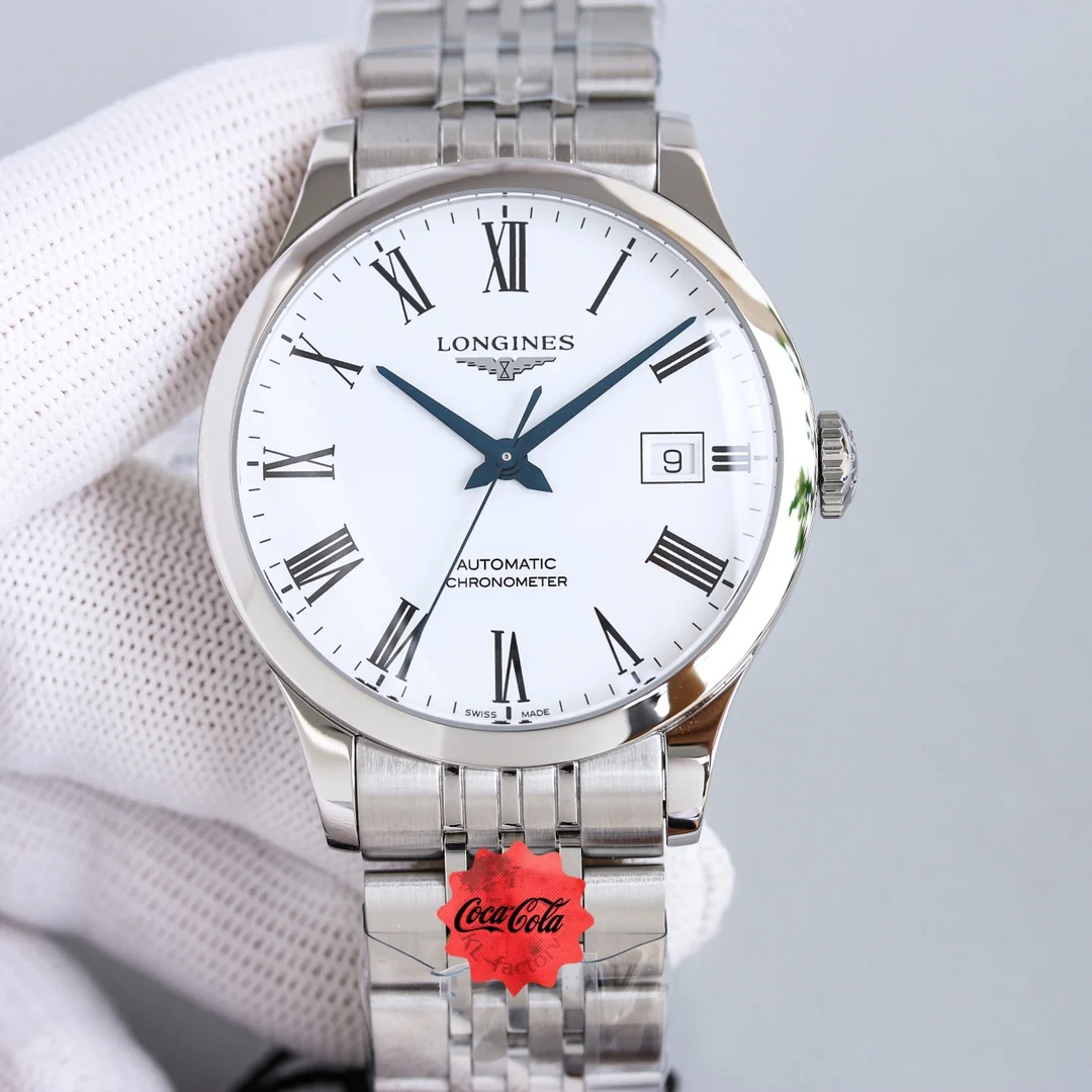 Longines Steel 40mm — photographed off the sweep