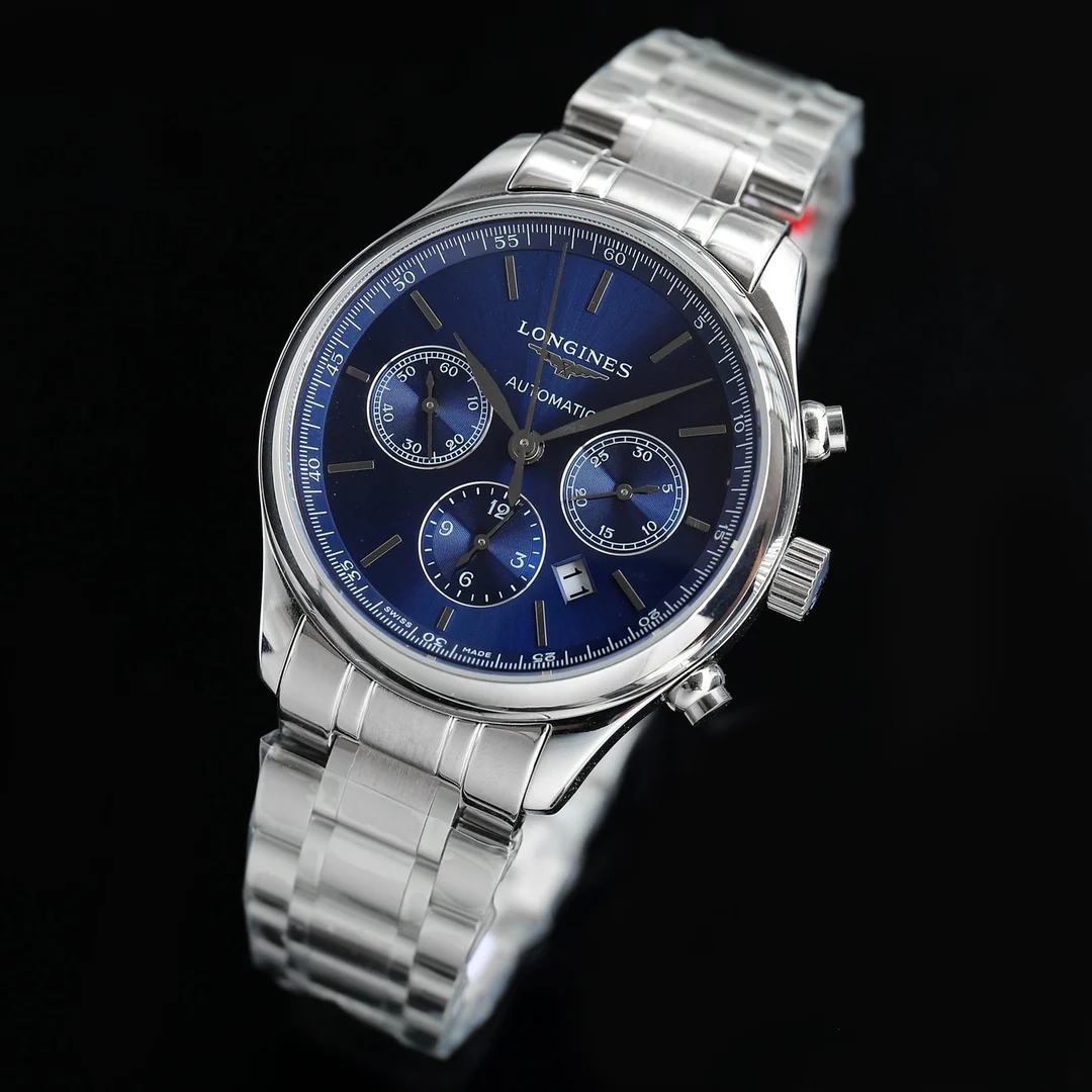 Longines Steel 42mm — photographed off the sweep