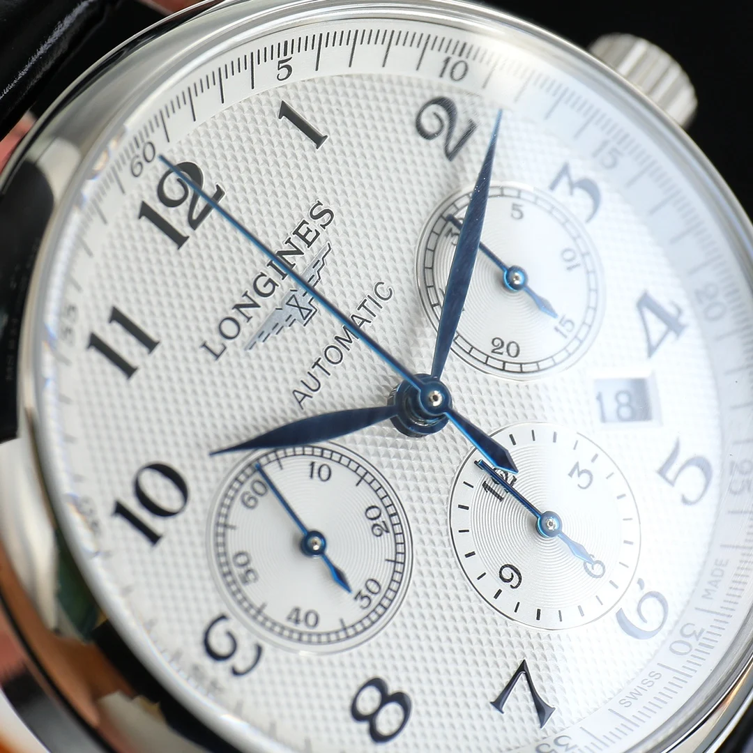 Longines Steel 42mm — photographed off the sweep