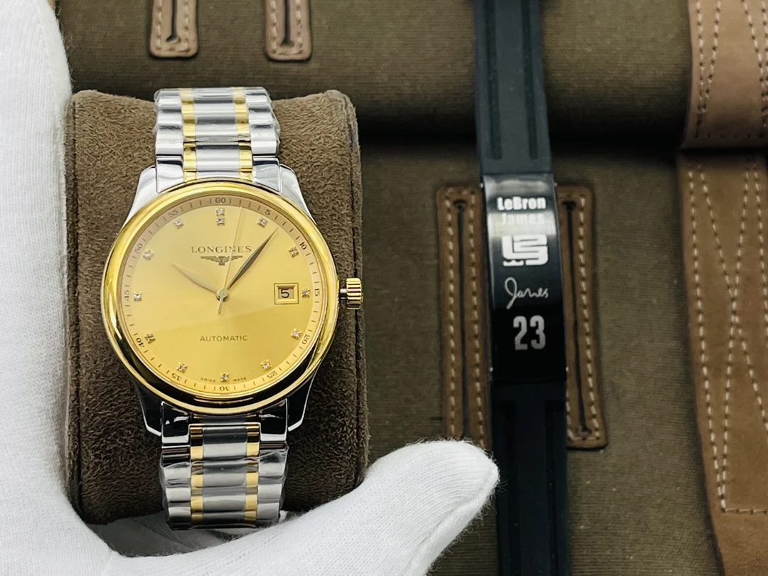Longines Steel Blue Dial 38.5mm — photographed off the sweep