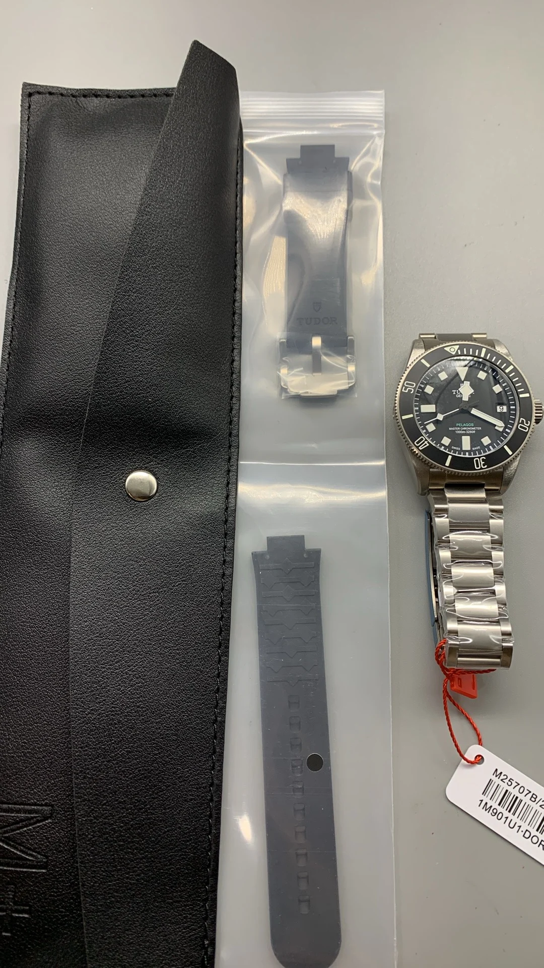 M+F, 43mm, titanium potato, free rubber