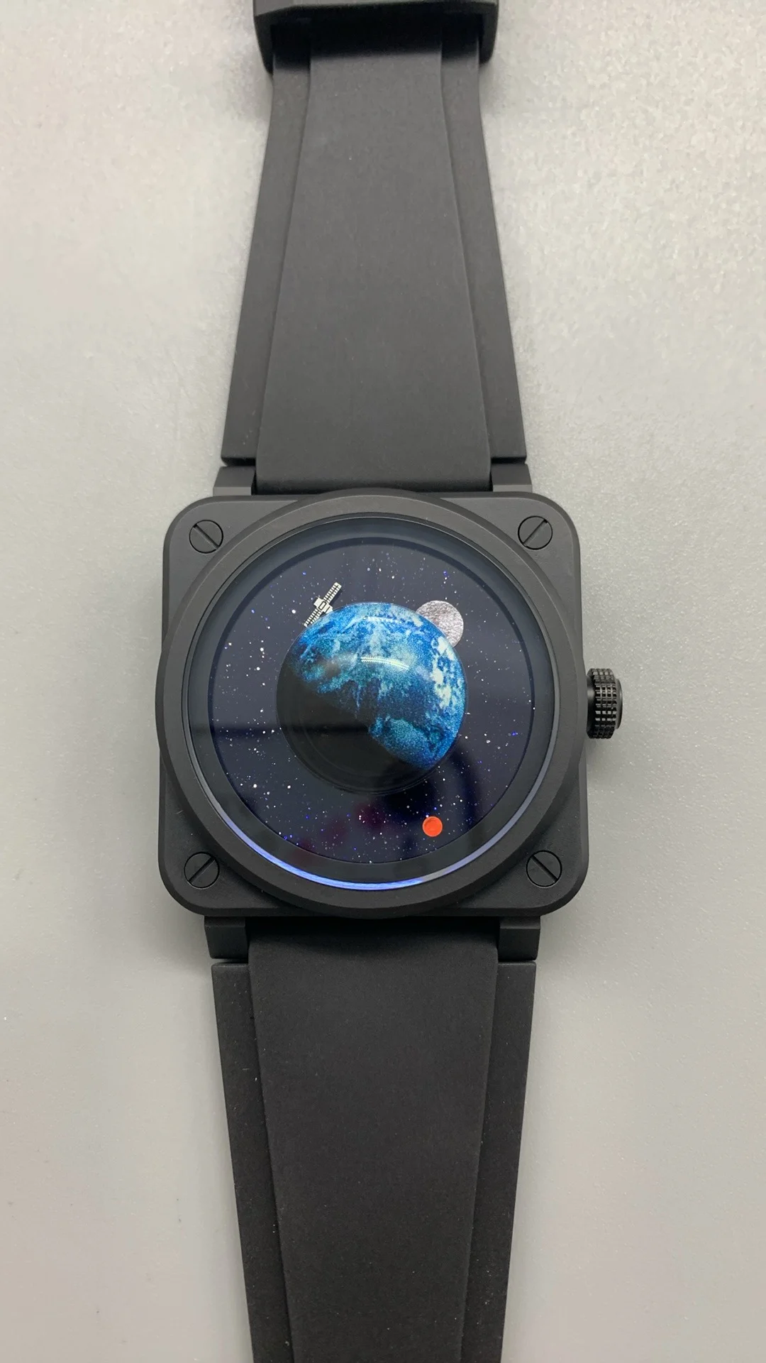M+f, Bellass, Planet and Starry Sky , All Black — photographed off the sweep