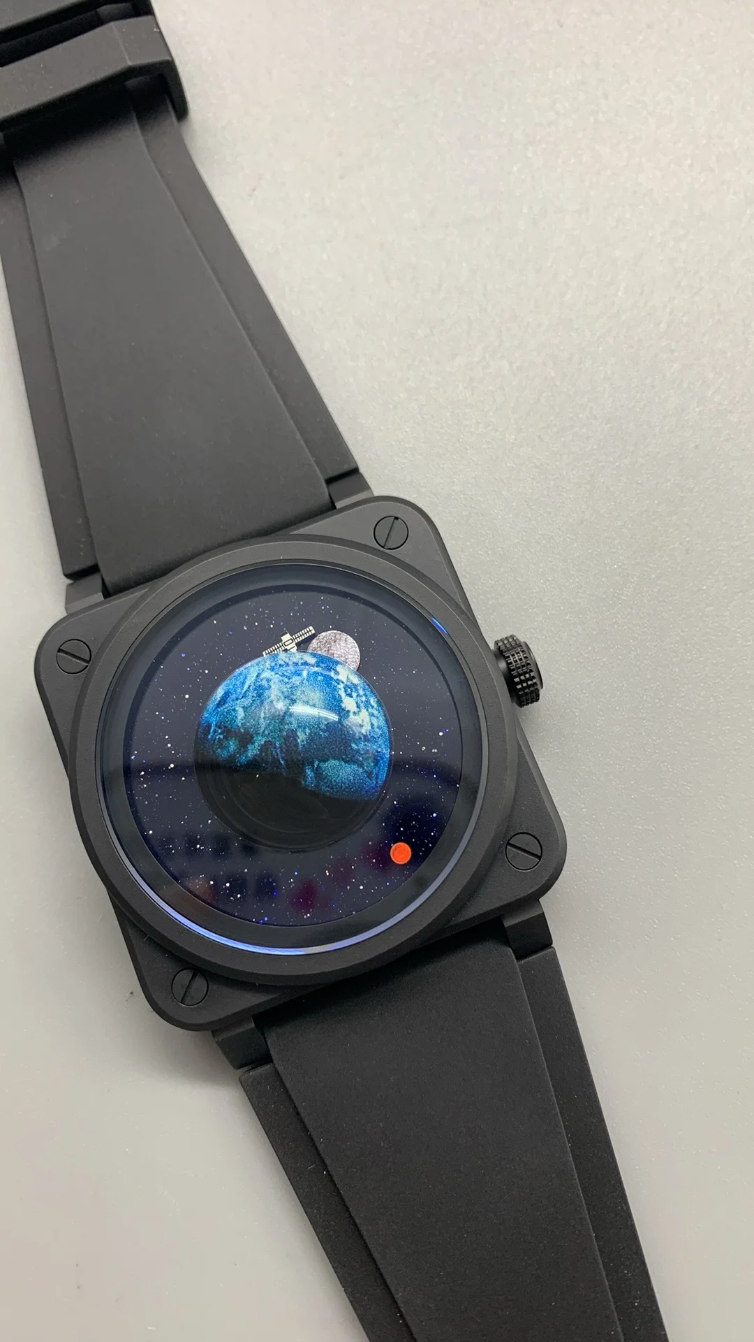 M+f, Bellass, Planet and Starry Sky , All Black — photographed off the sweep