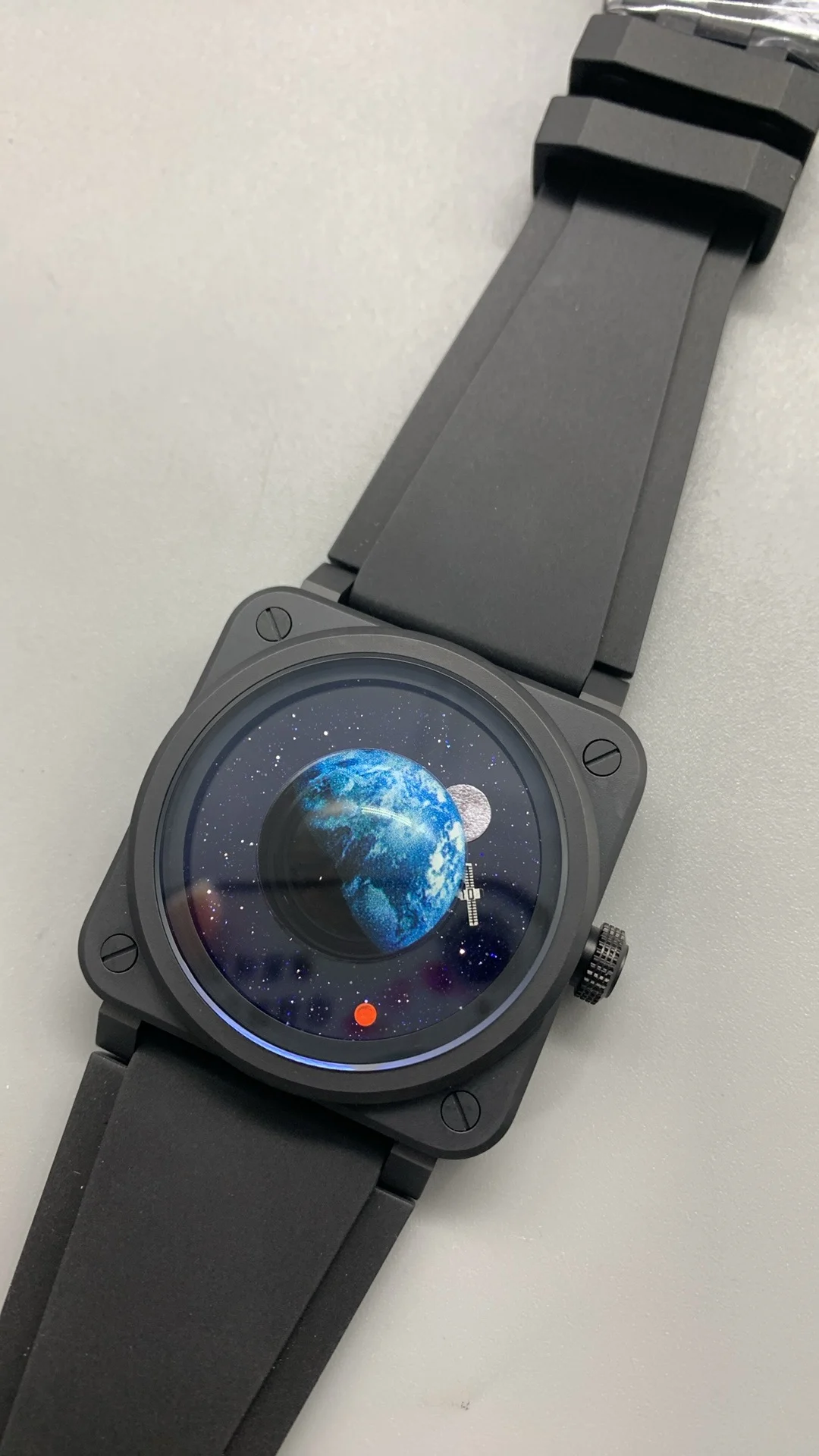 M+f, Bellass, Planet and Starry Sky , All Black — photographed off the sweep