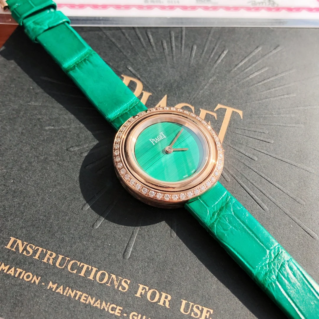 Malachite Green Dial — photographed off the sweep