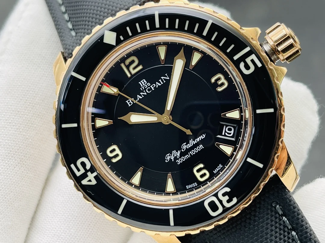 masterpiece, the Blancpain, boasts a robust and sophisticated — photographed off the sweep