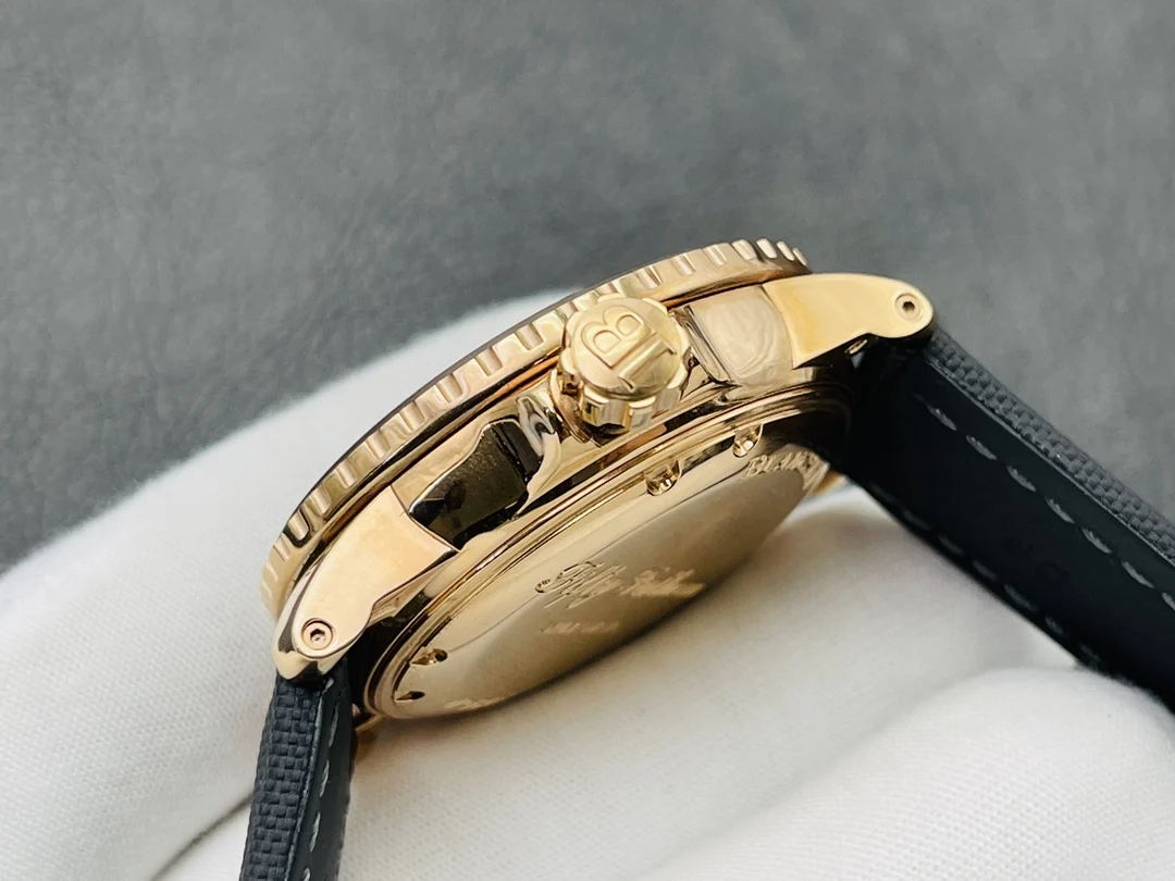 masterpiece, the Blancpain, boasts a robust and sophisticated — photographed off the sweep