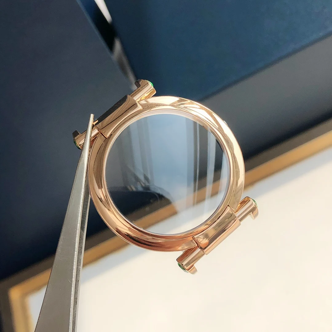 Mechanical dial, 36mm! Genuine 18K gold plating