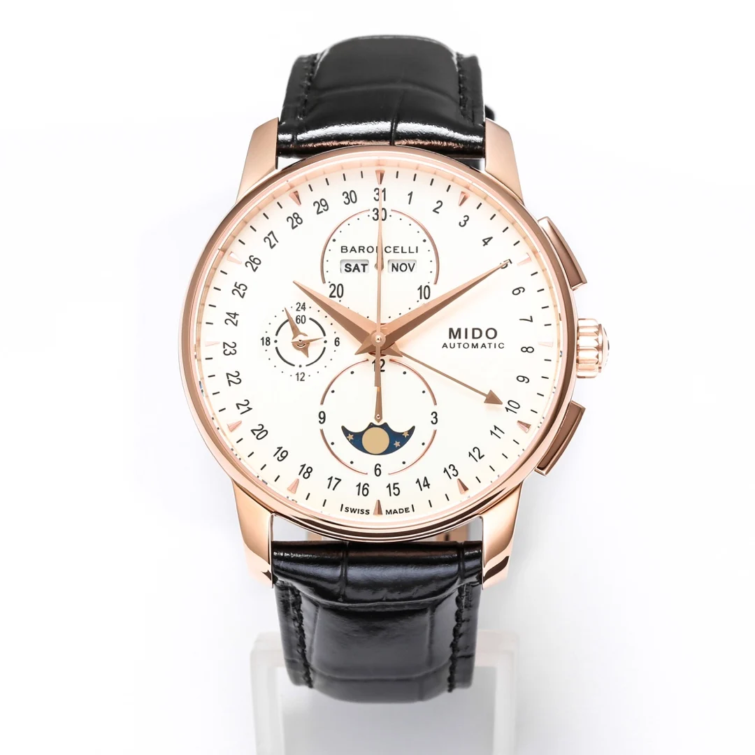 Mido Baroncelli Moon Phase 42mm