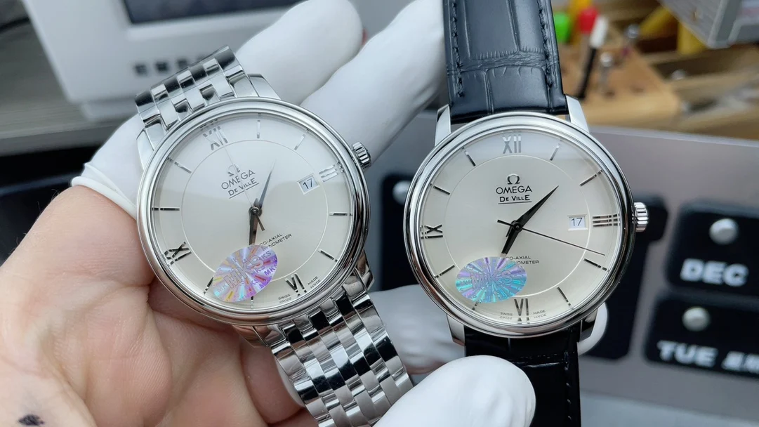 MKS Classic White Butterfly 39.5mm Men's Watch — photographed off the sweep