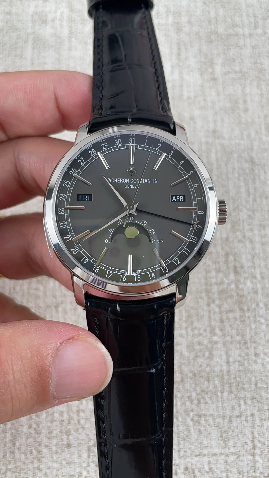 MX Vacheron Constantin Legacy Collection — photographed off the sweep