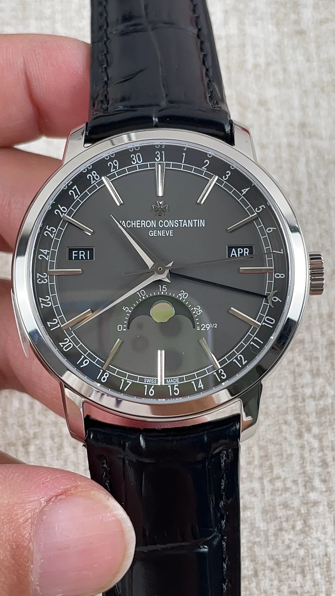 MX Vacheron Constantin Legacy Collection — photographed off the sweep