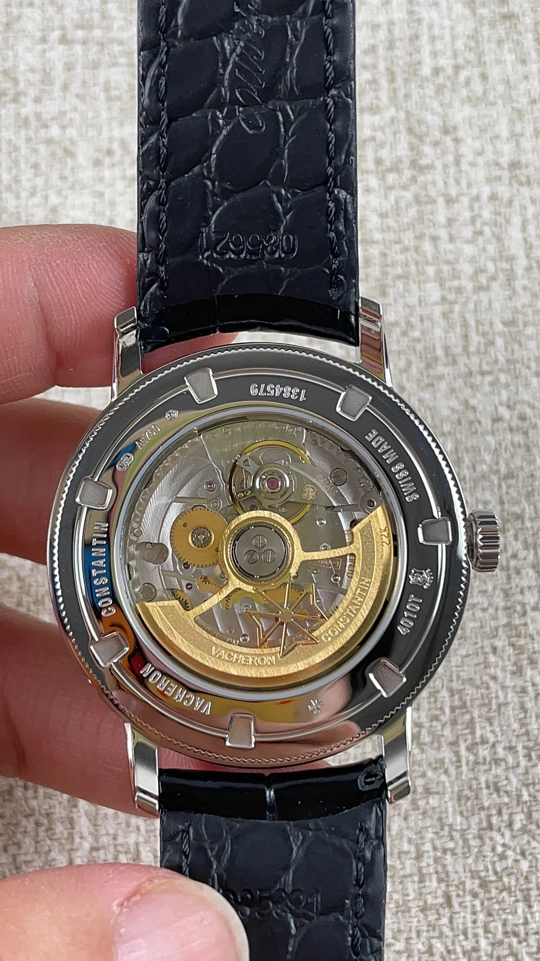 MX Vacheron Constantin Legacy Collection — photographed off the sweep