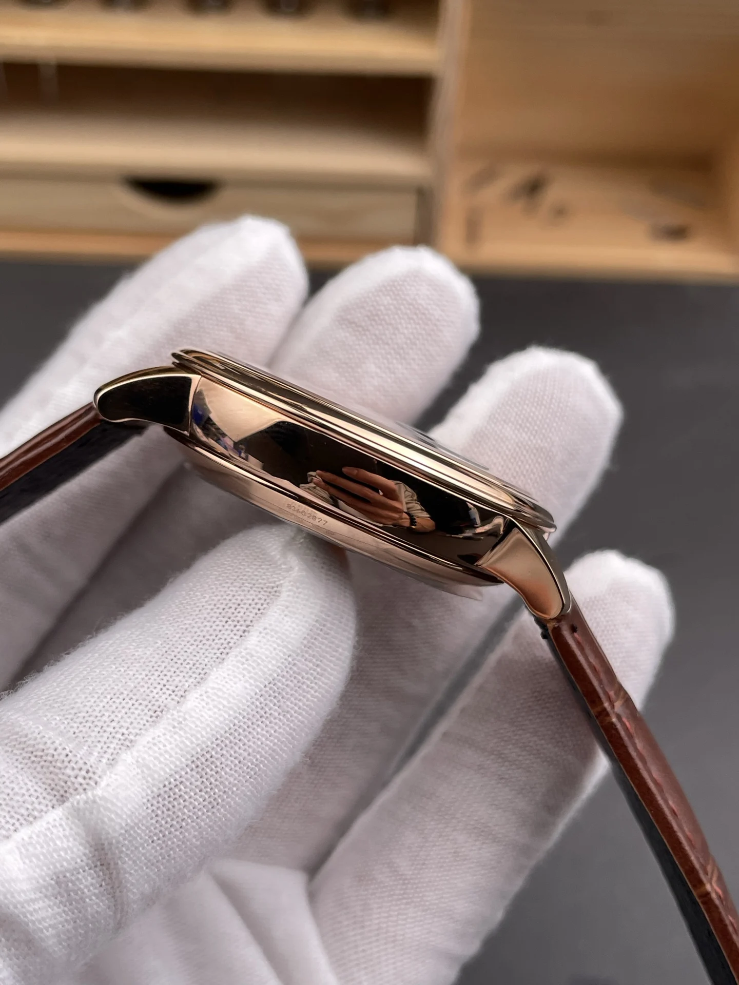 N1 Dynamic Butterfly New Elegant Butterfly / 39.5mm / 8810 — photographed off the sweep