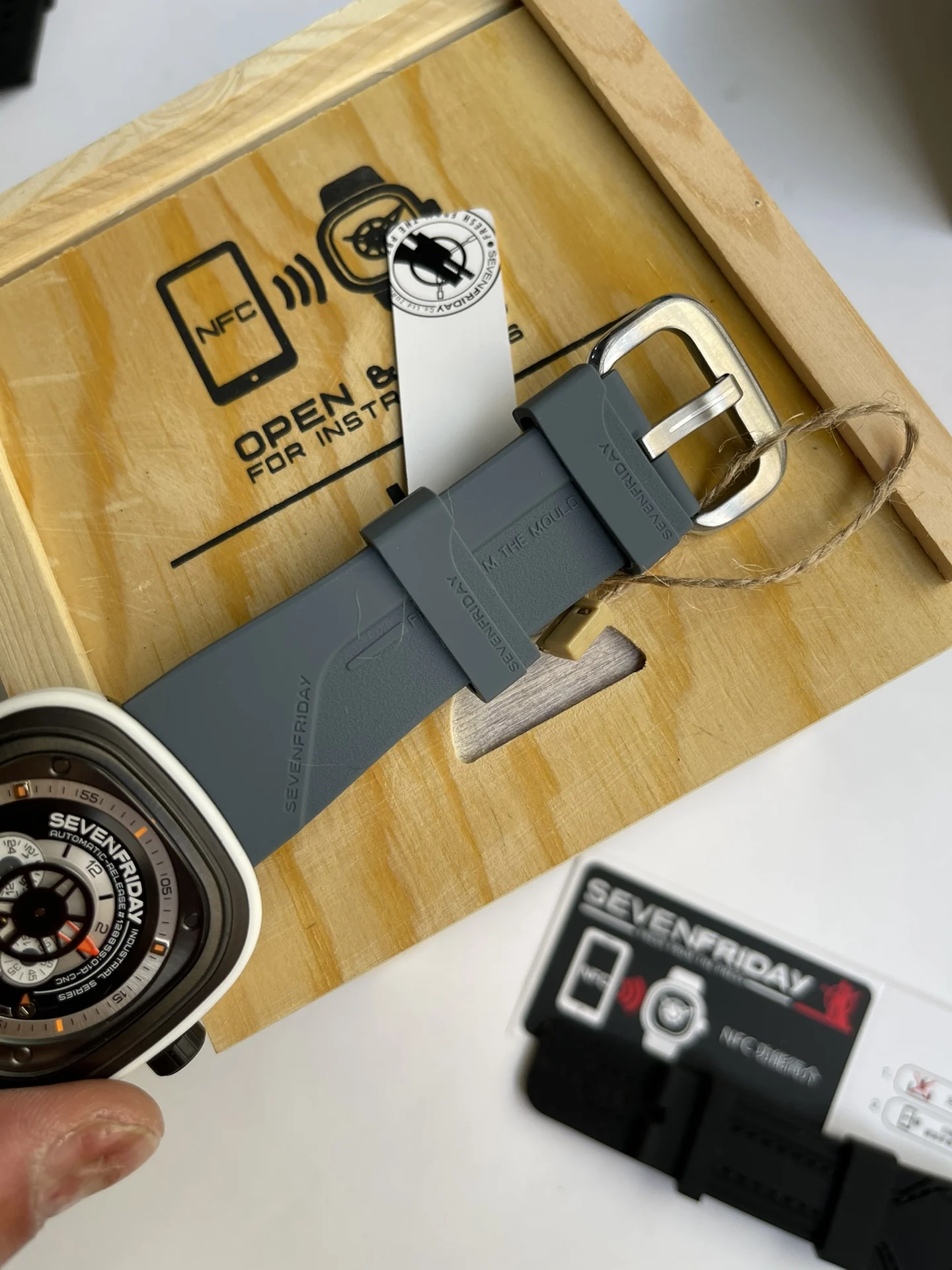 New arrivals! SEVENFRIDAY — photographed off the sweep