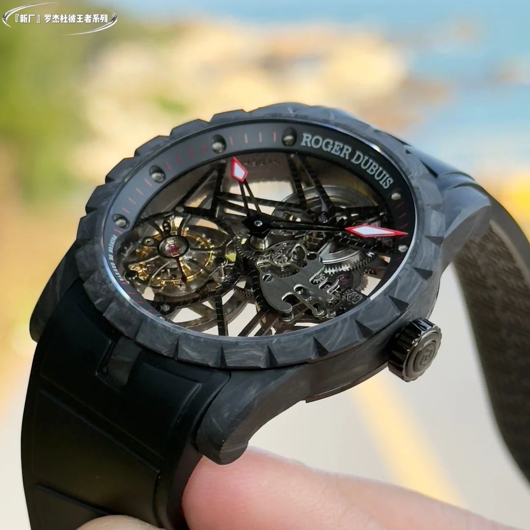 "New Factory (formerly BBR Factory)" Roger Dubuis Carbon Fiber V4 — photographed off the sweep