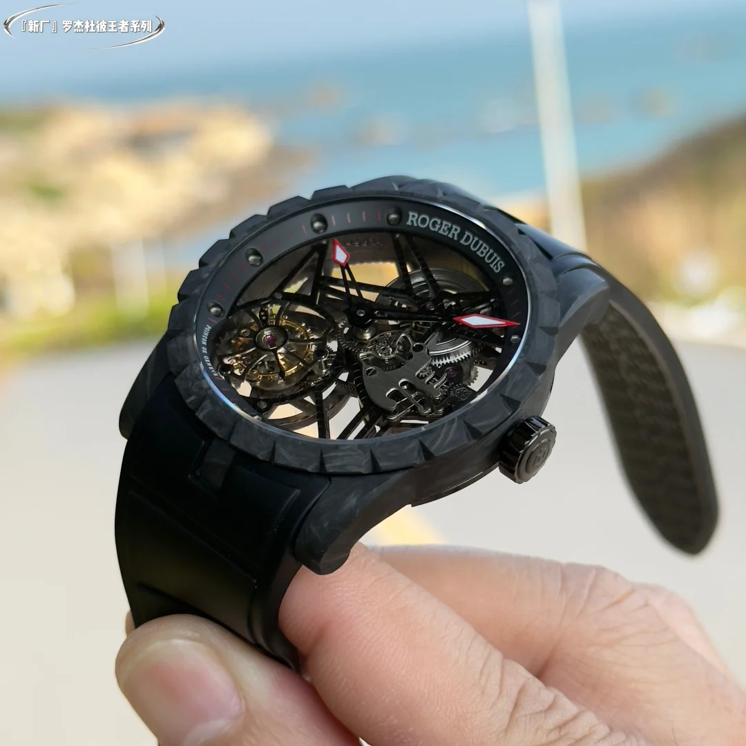 "New Factory (formerly BBR Factory)" Roger Dubuis Carbon Fiber V4 — photographed off the sweep