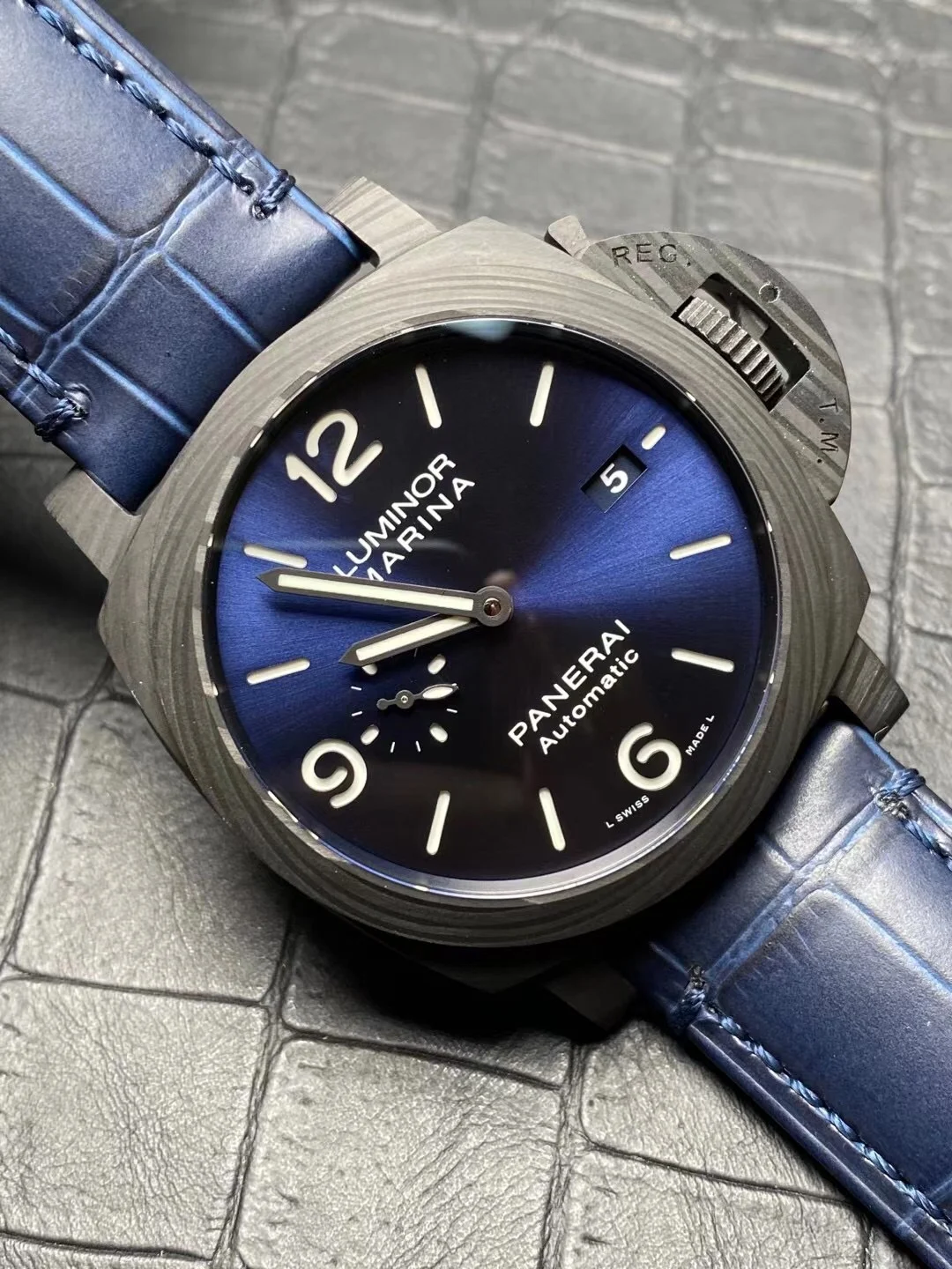 new Panerai 1664 — photographed off the sweep