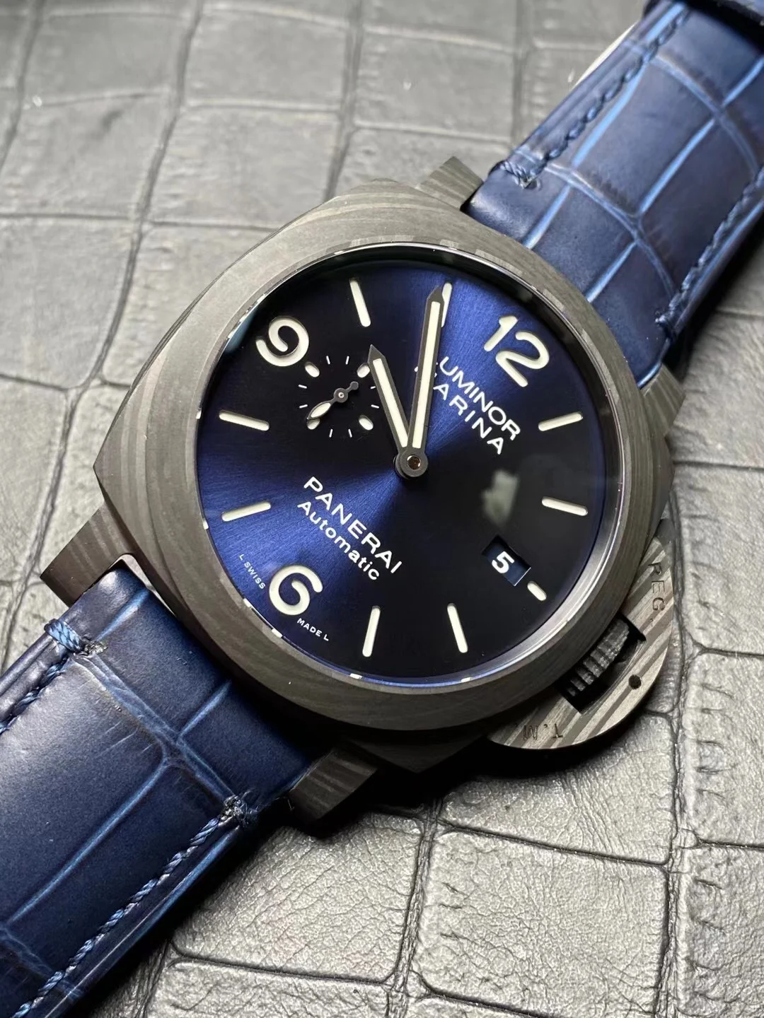 new Panerai 1664 — photographed off the sweep