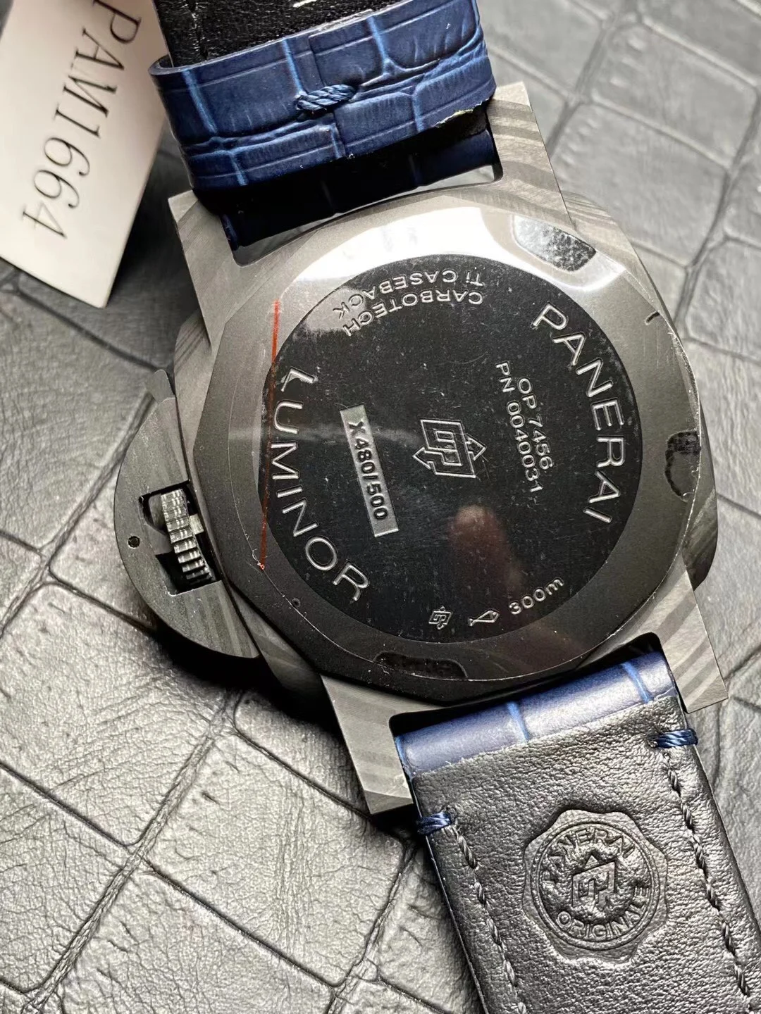 new Panerai 1664 — photographed off the sweep