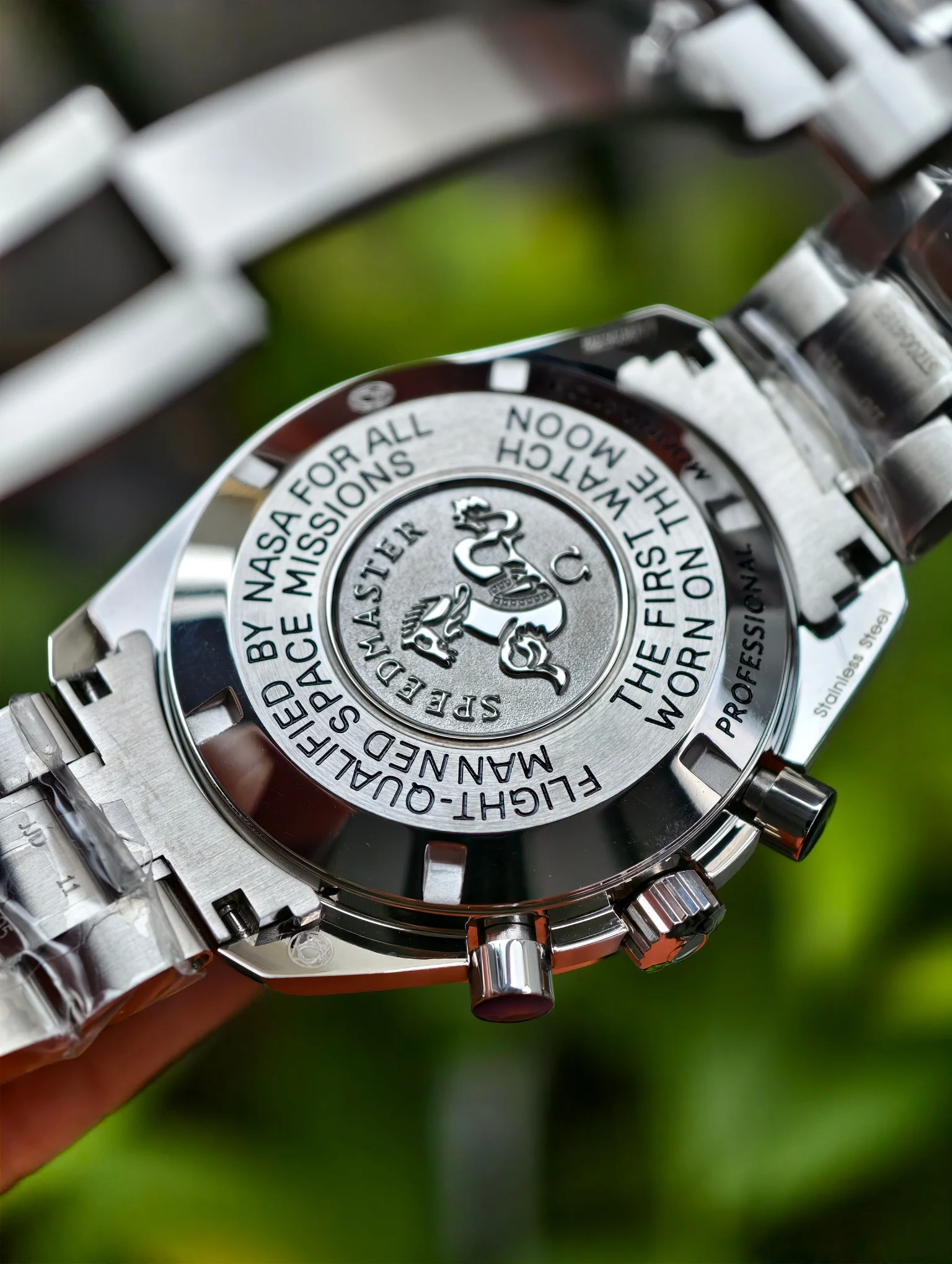 OM Omega Manual Timing Air-King — photographed off the sweep