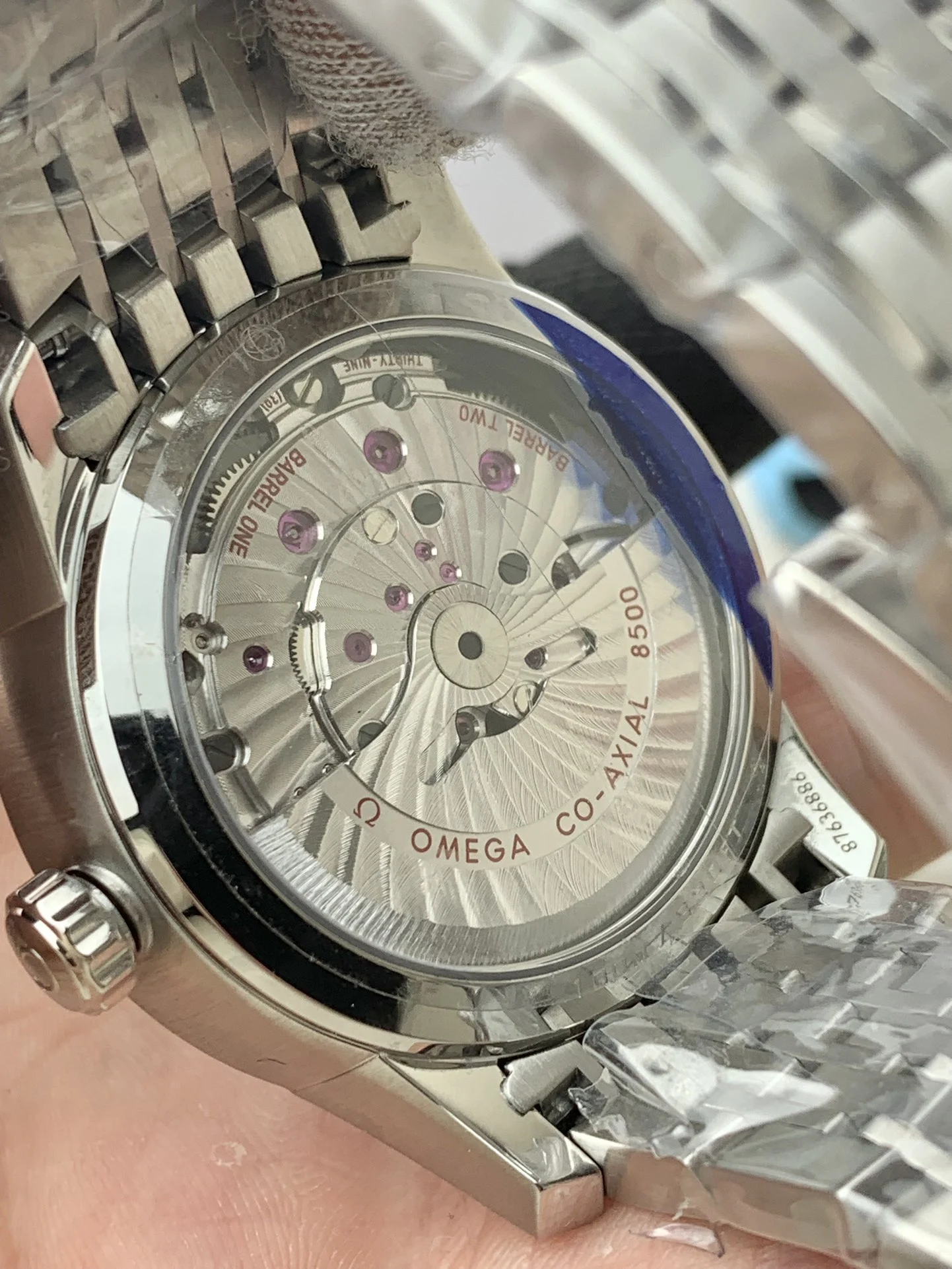 Omega Black Dial — photographed off the sweep