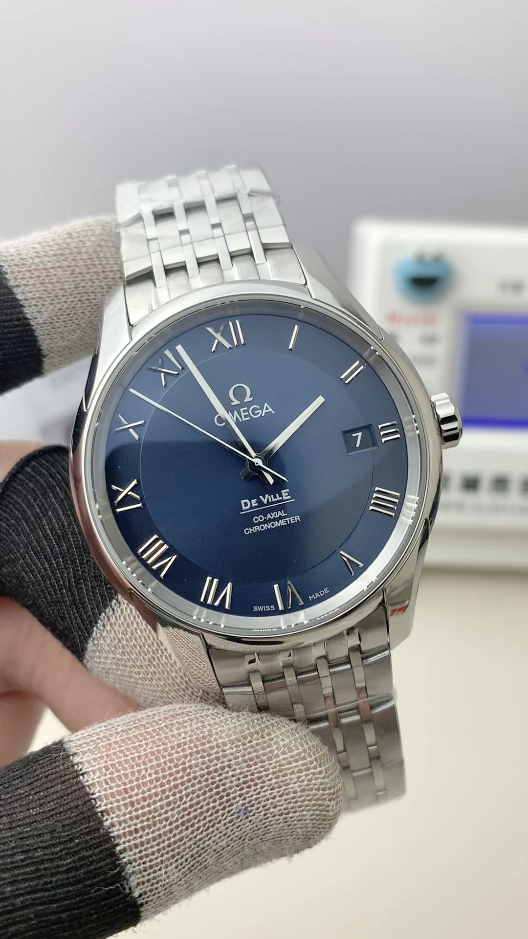 Omega Blue Dial