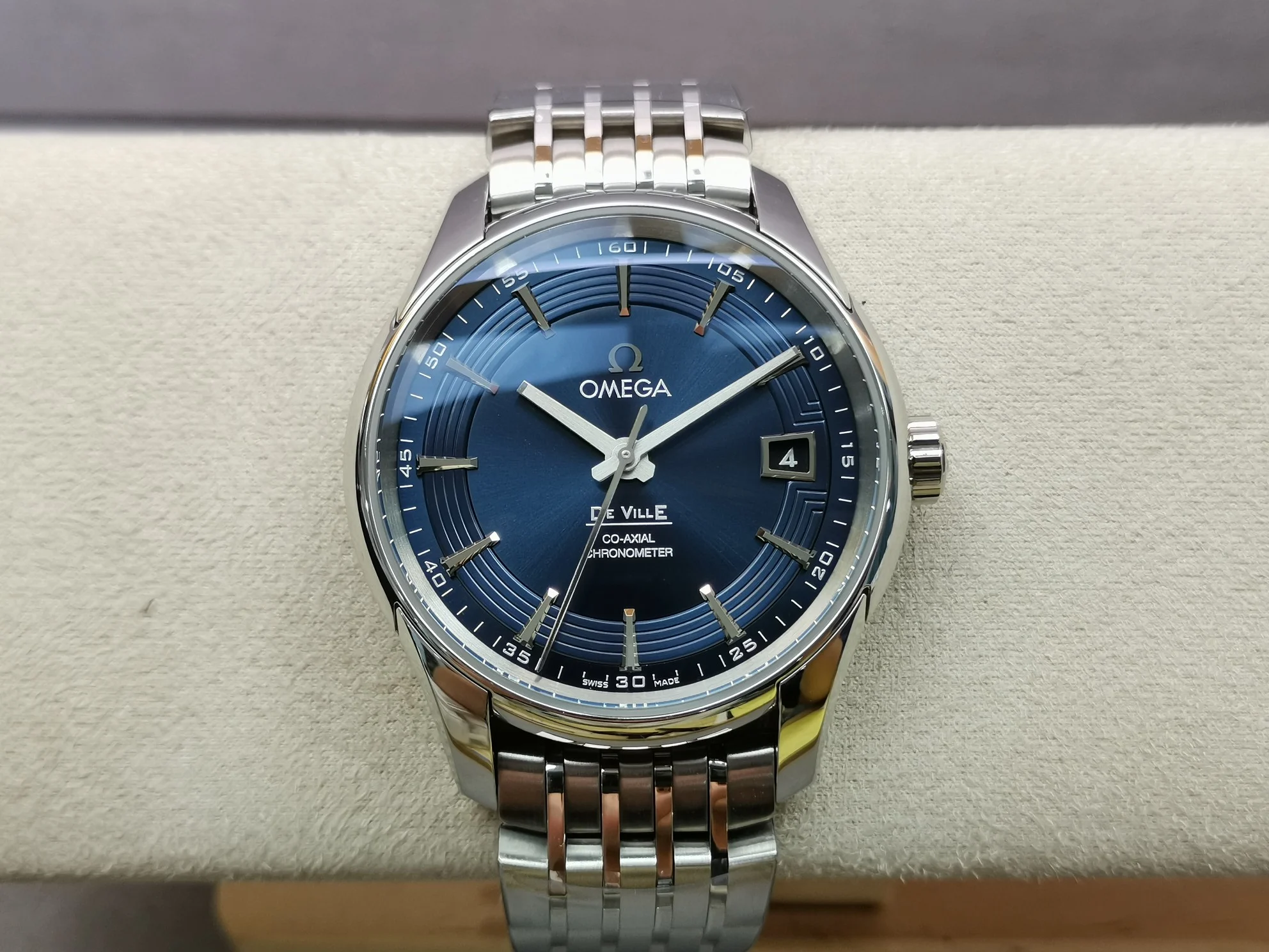 Omega Blue Dial