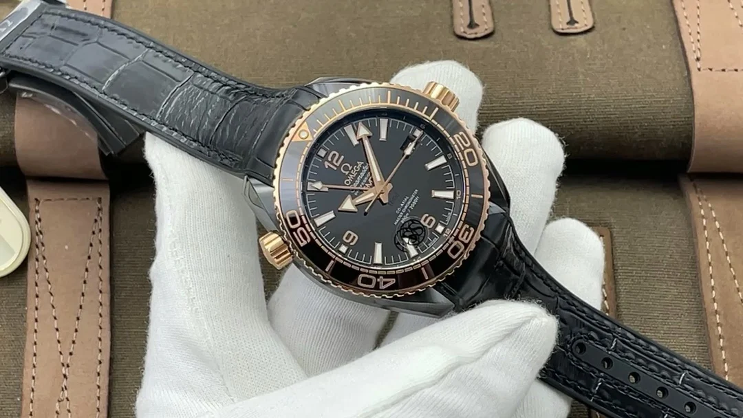 Omega Ceramic Black Dial